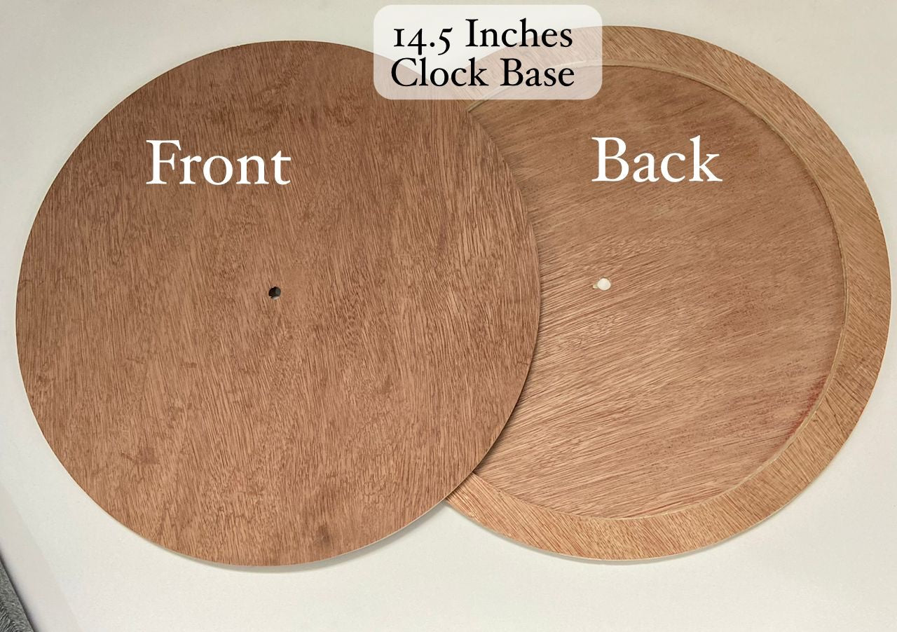 Wooden Clock Base |