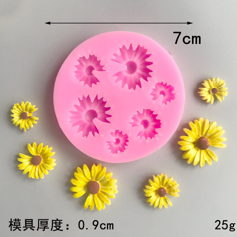 Multiple Sunflower Mold