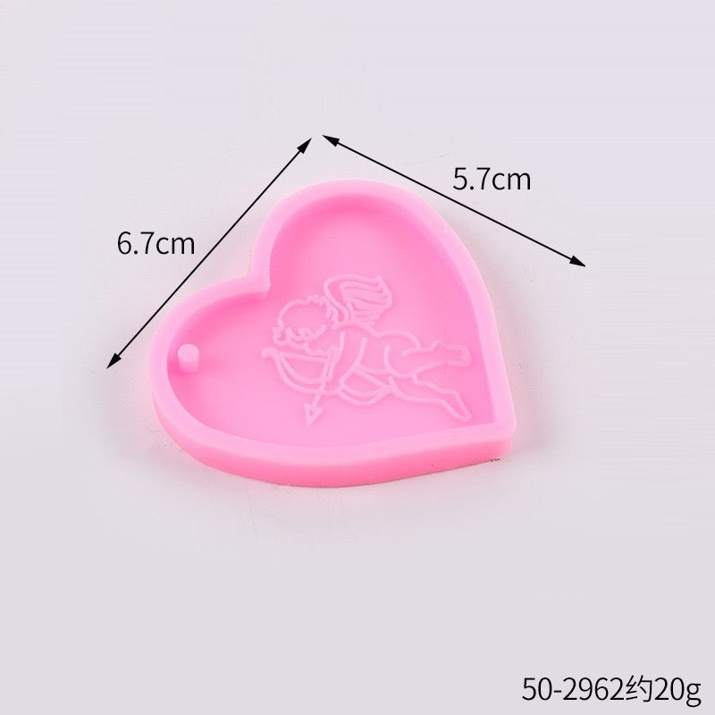 Heart Shape Keyholder Mold |