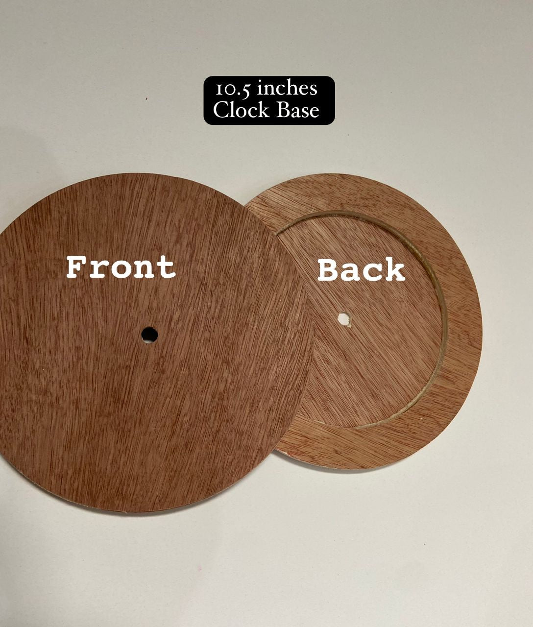 Wooden Clock Base |