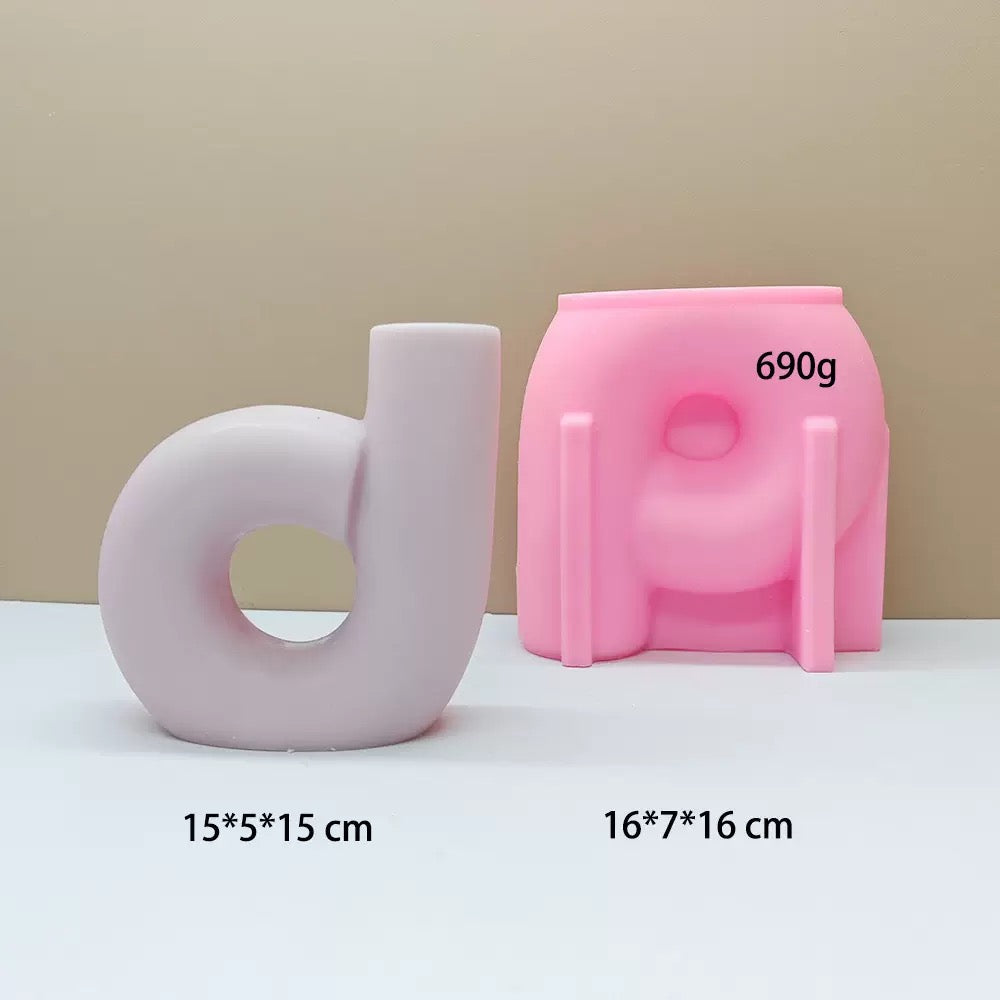 Bougie Vase Mold (sd2)