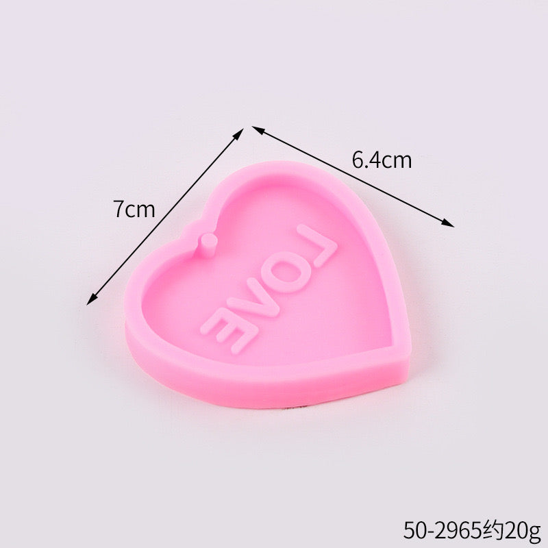Heart Shape Keyholder Mold |