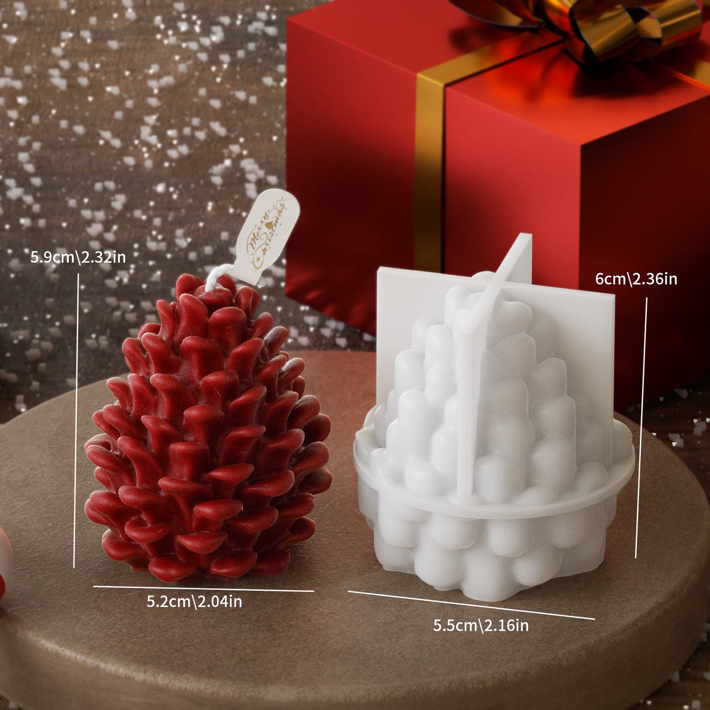 Pinecone Mold