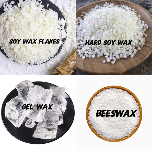 Candle Wax (Soywax Flakes, Hard Soy Wax, Beeswax, Gel wax, Paraffin Slab