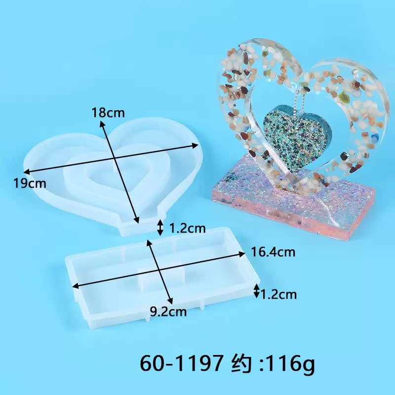Heart Frame Mold ||
