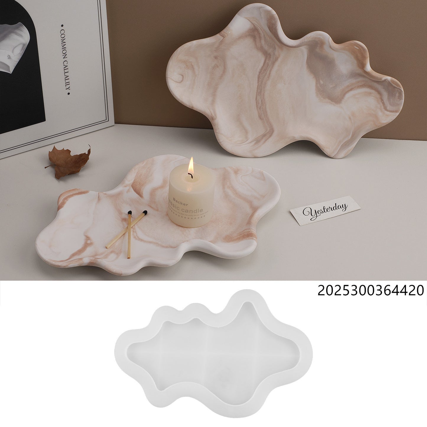 Cloud Shape Tray Mold