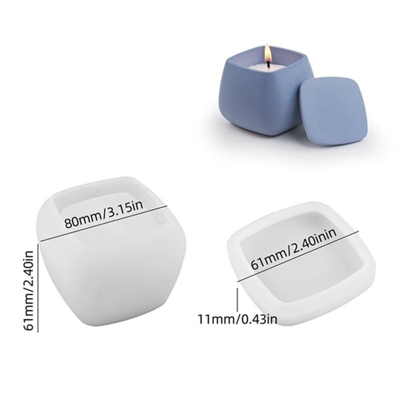 Square Shape Jar Mold