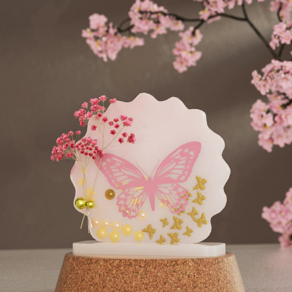 Scalloped Edge Coaster / Display Stand Mold