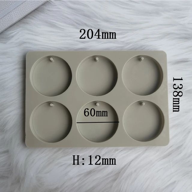 Round Keyholder Mold (6 Cavity)