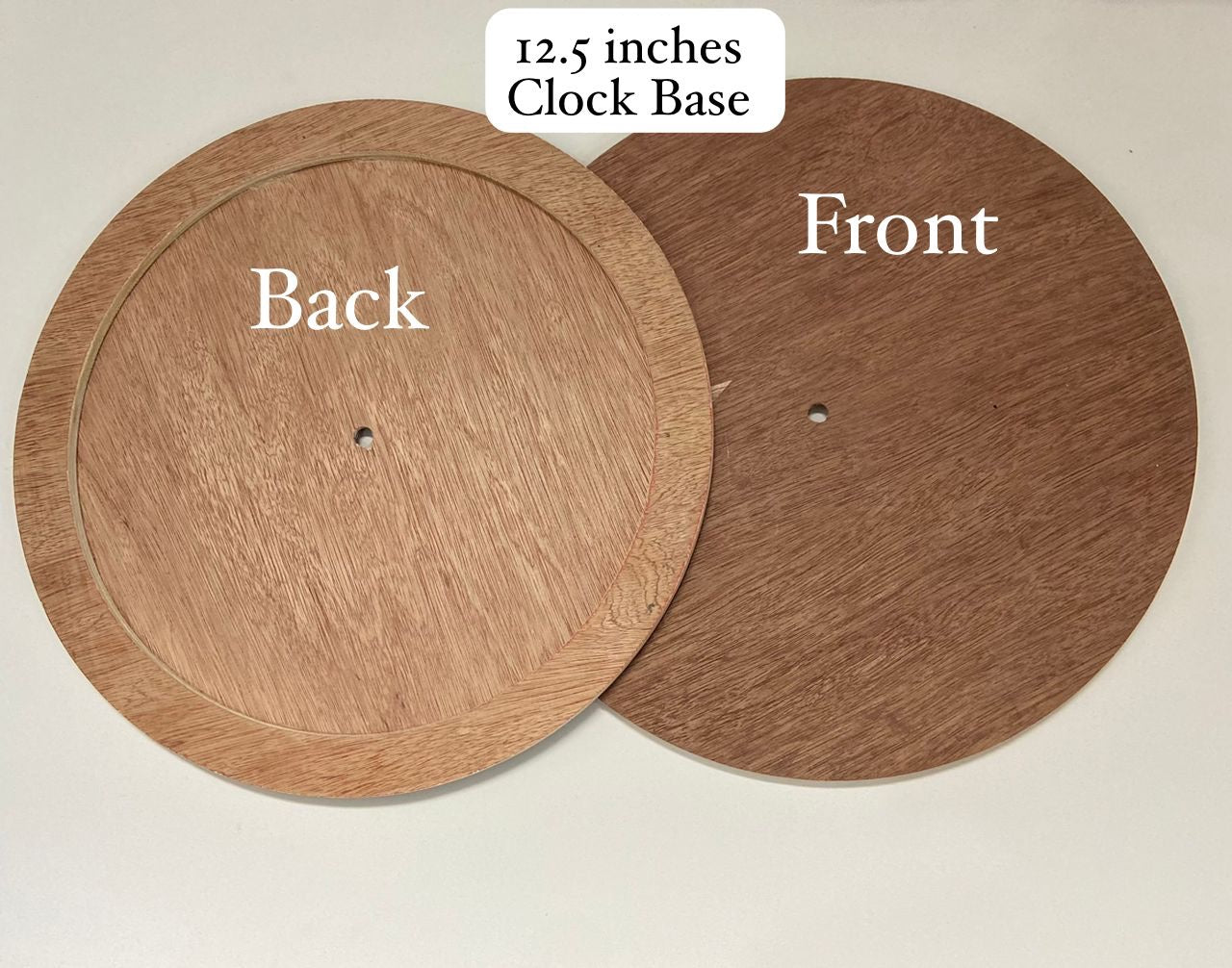 Wooden Clock Base |