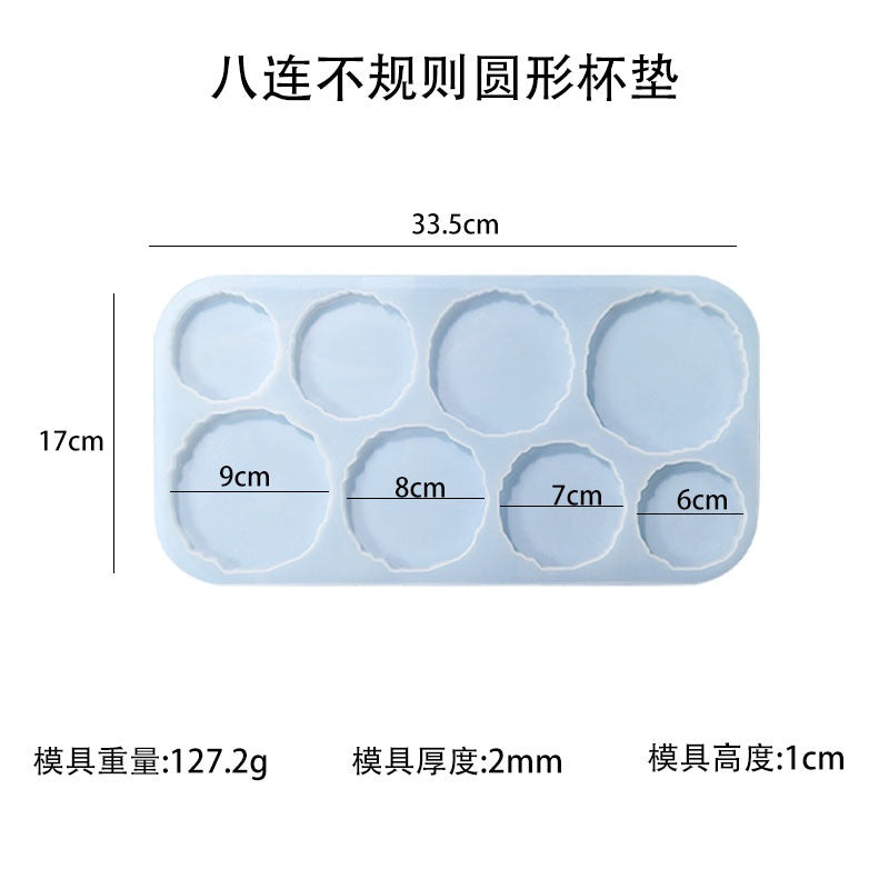 Coaster Mold (8 cavity)