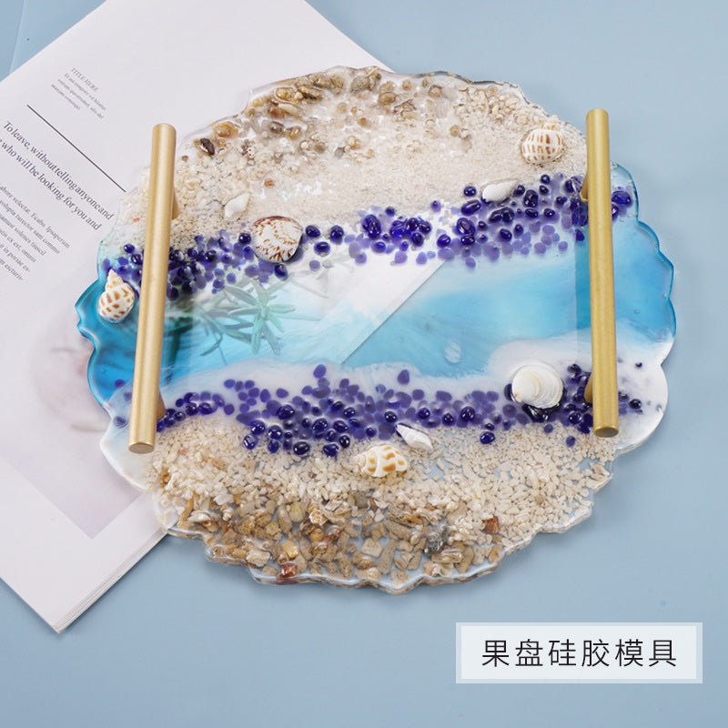 Irregular Round Tray Mold (13 inches)