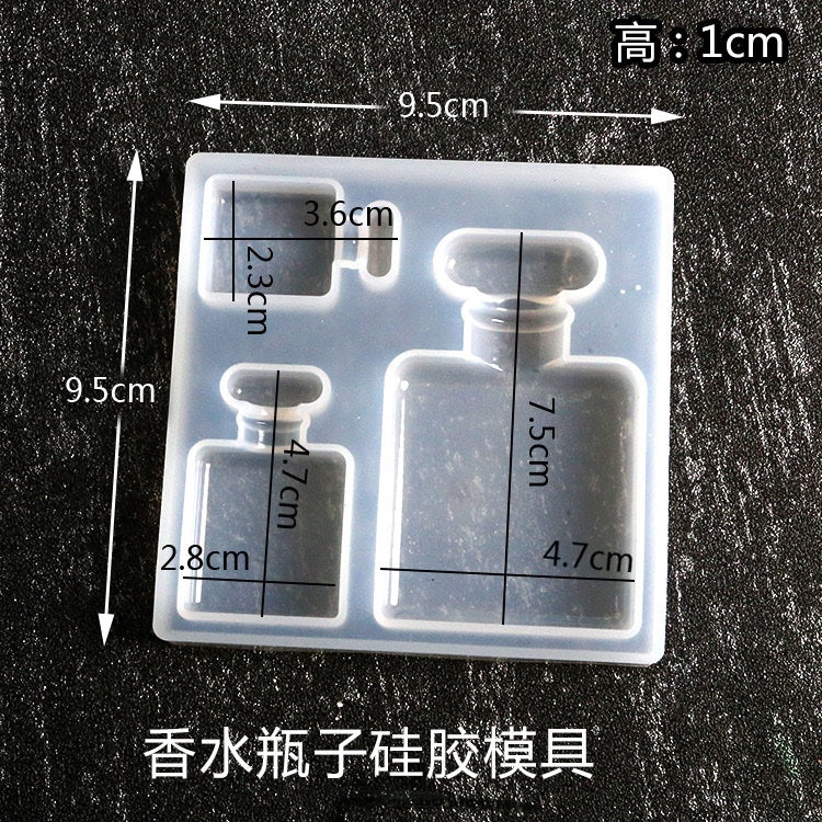 Perfume Bottle Shape Mold (3 cavity)