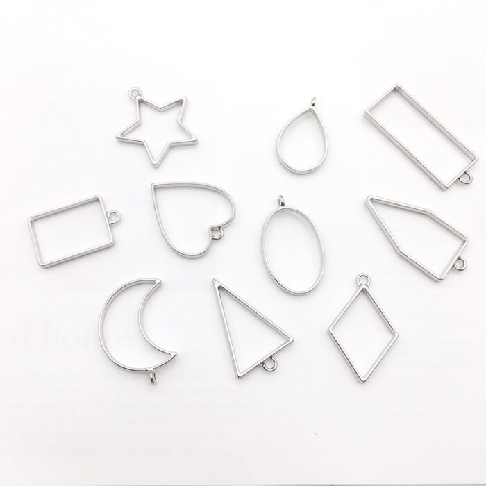 Open Bezel Earring / Pendant