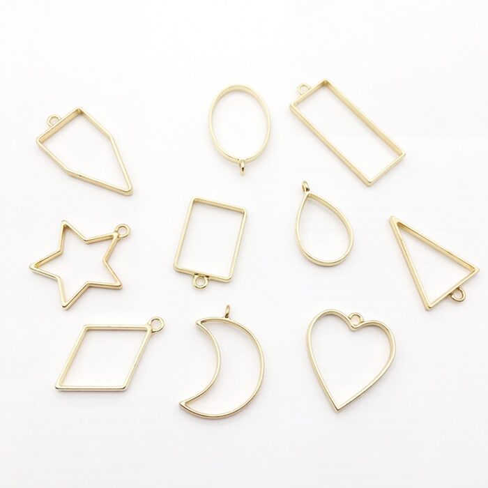 Open Bezel Earring / Pendant