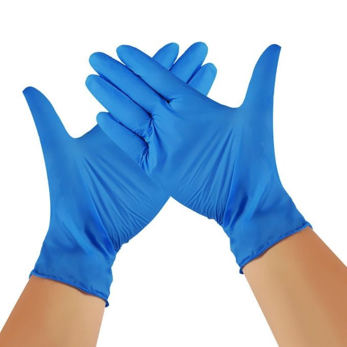 Blue Latex Gloves (1 pair )