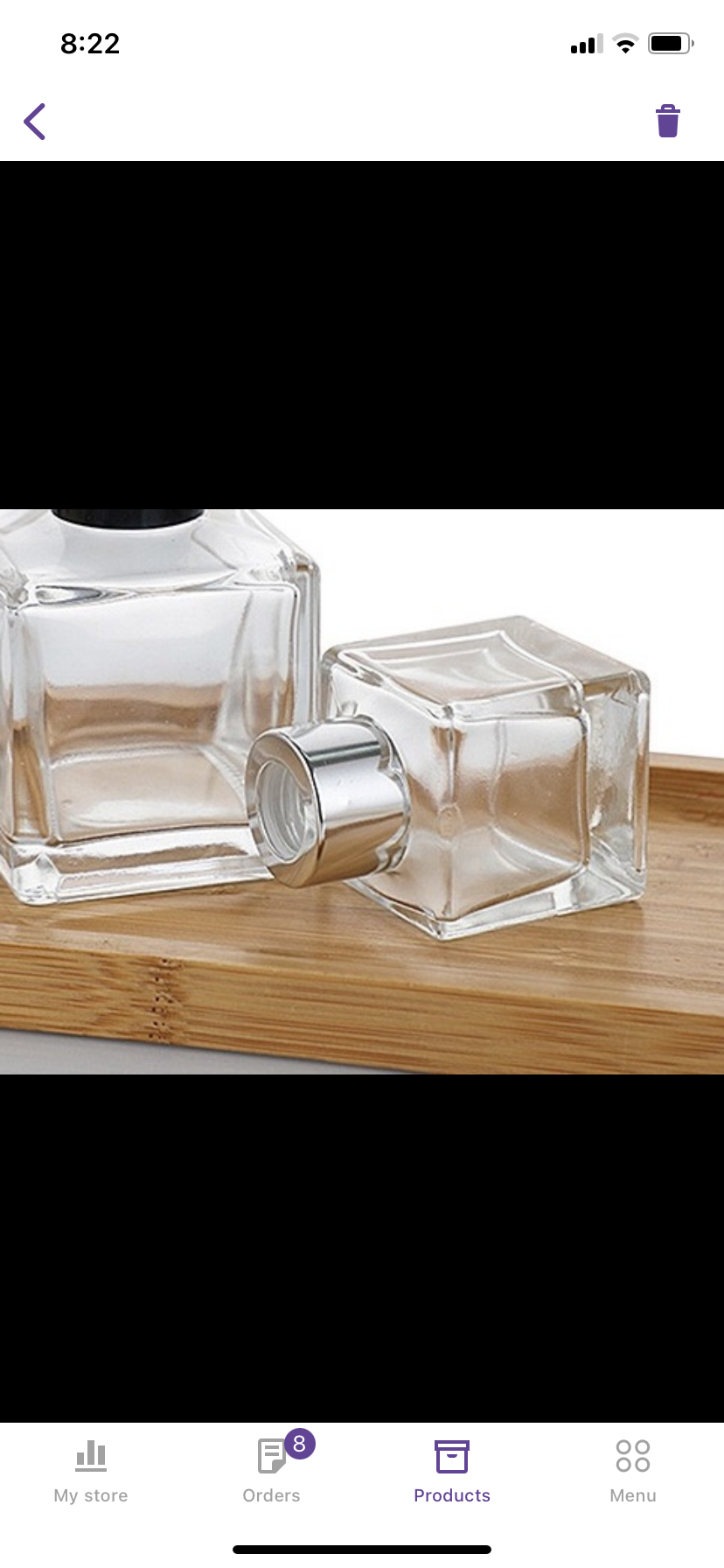 Diffuser Bottle 100ml (Square)