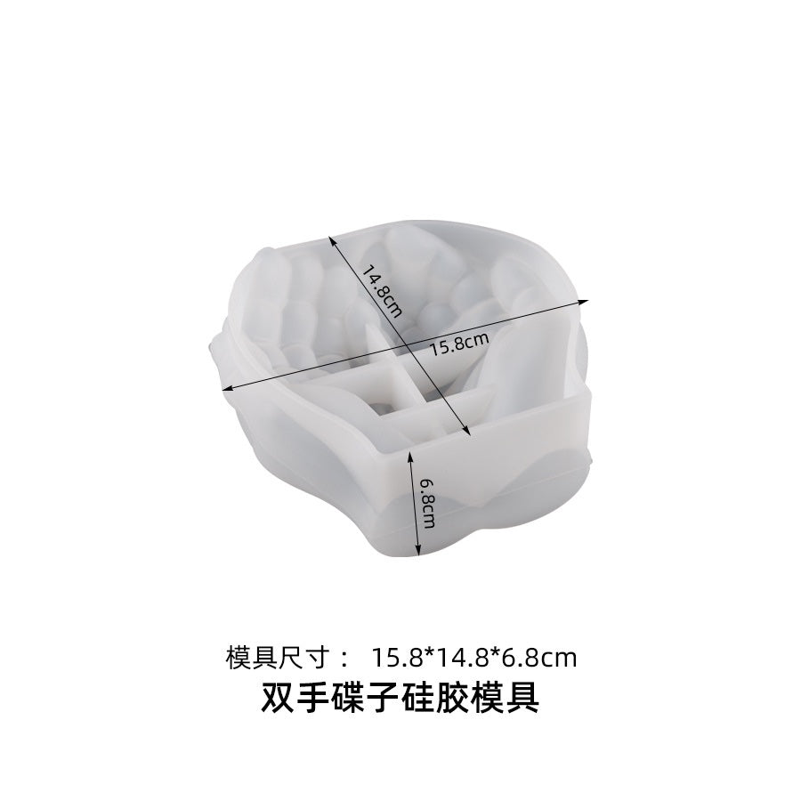 Cupped Hands Mold