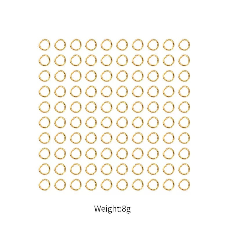 Jumprings / Connectors 6mm (100pcs)