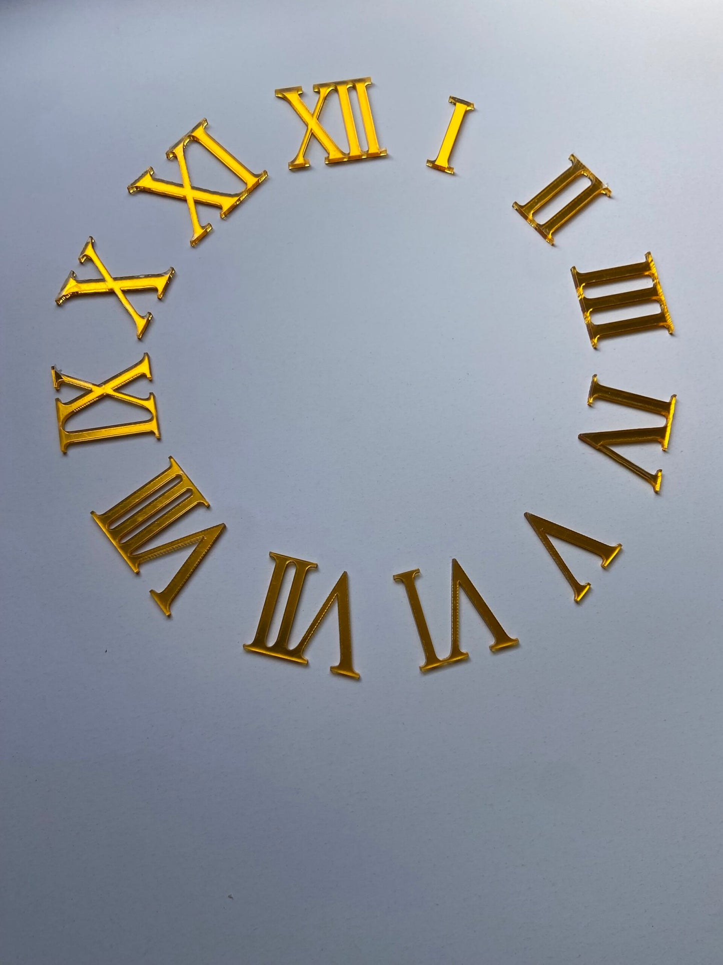 Roman Numerals Clock Numbers (1.5inches)