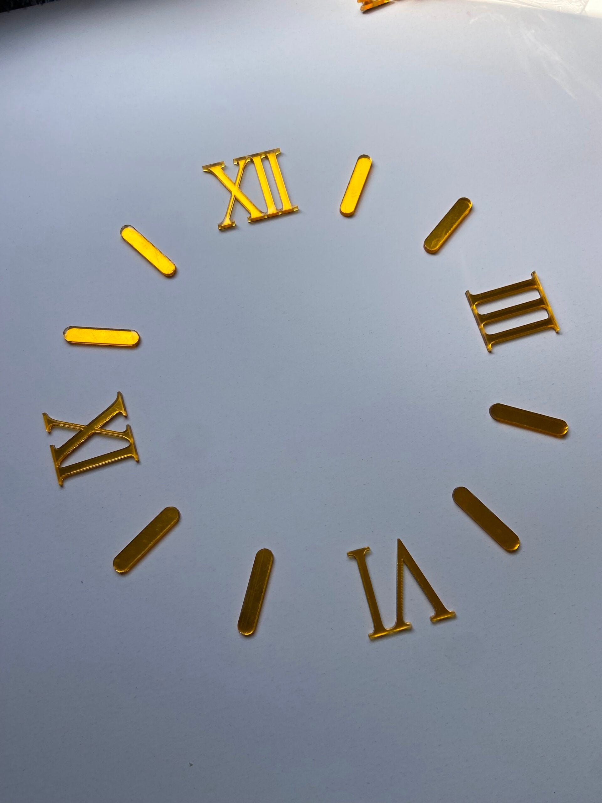 Roman Numerals Clock Numbers (1.5inches)