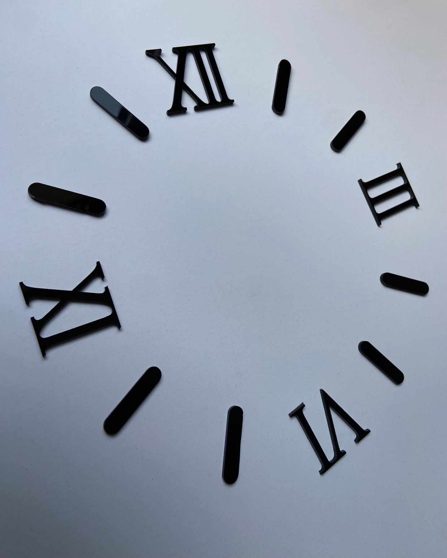 Roman Numerals Clock Numbers (2Inches)