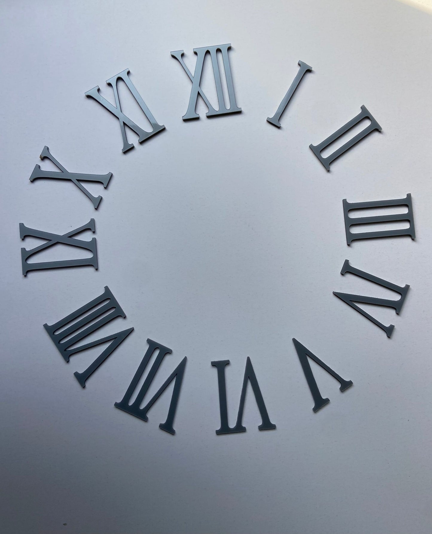 Roman Numerals Clock Numbers (2Inches)