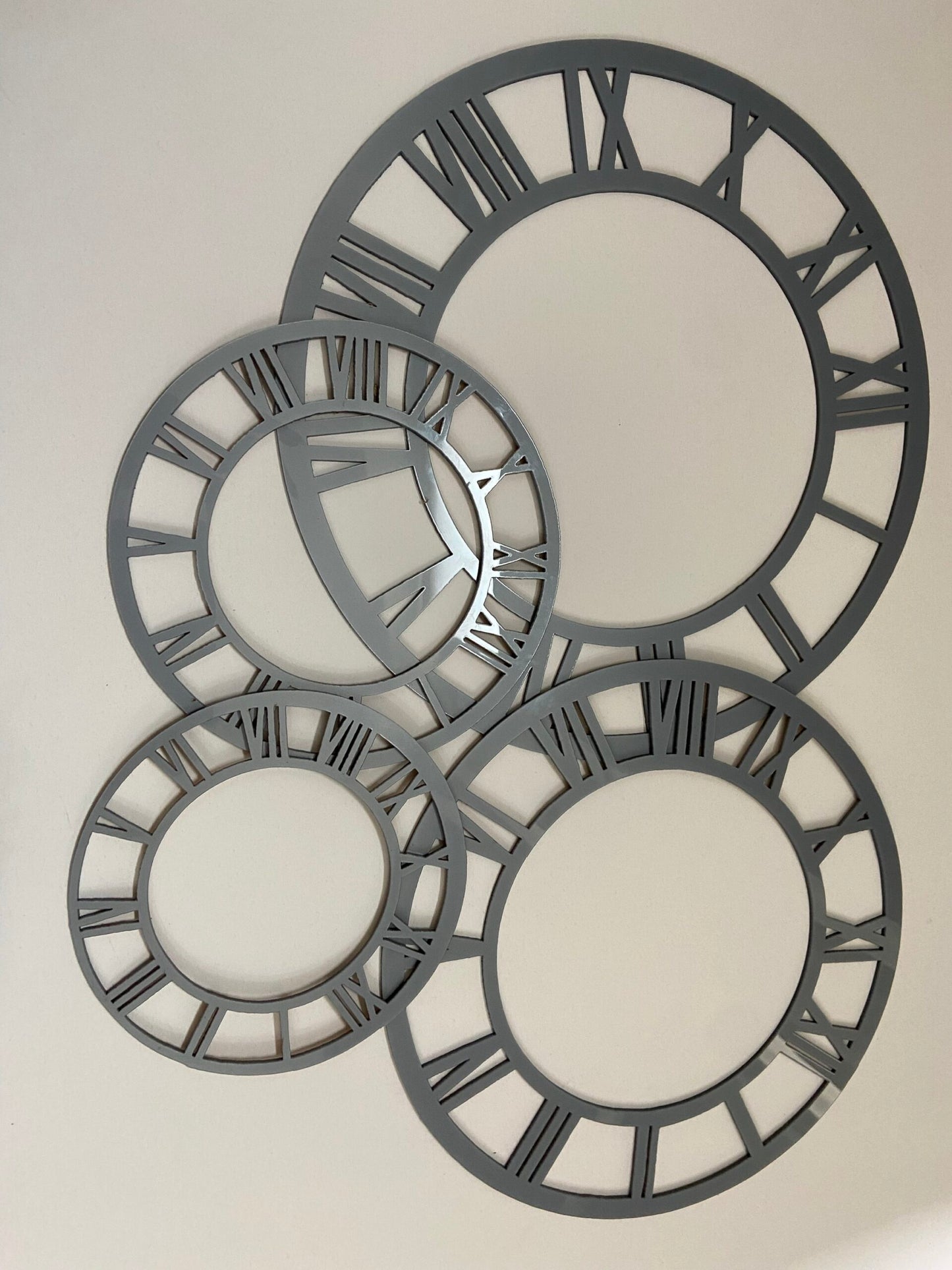 Clock Ring (silver gray)