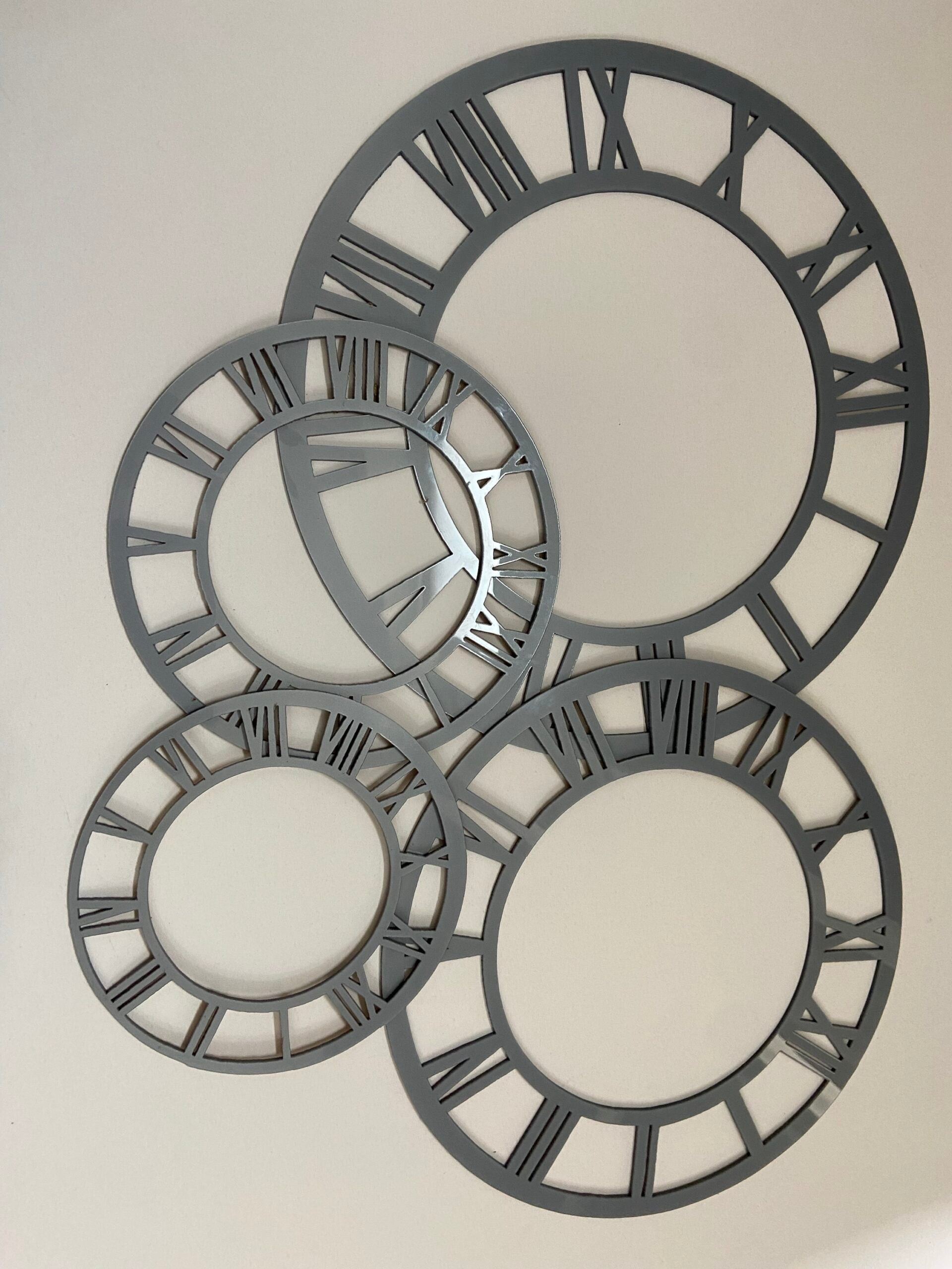Clock Ring (silver gray)