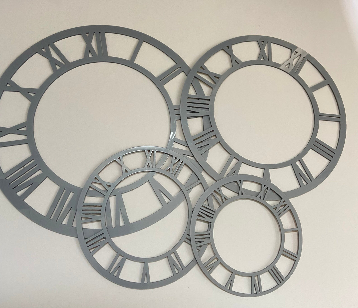 Clock Ring (silver gray)