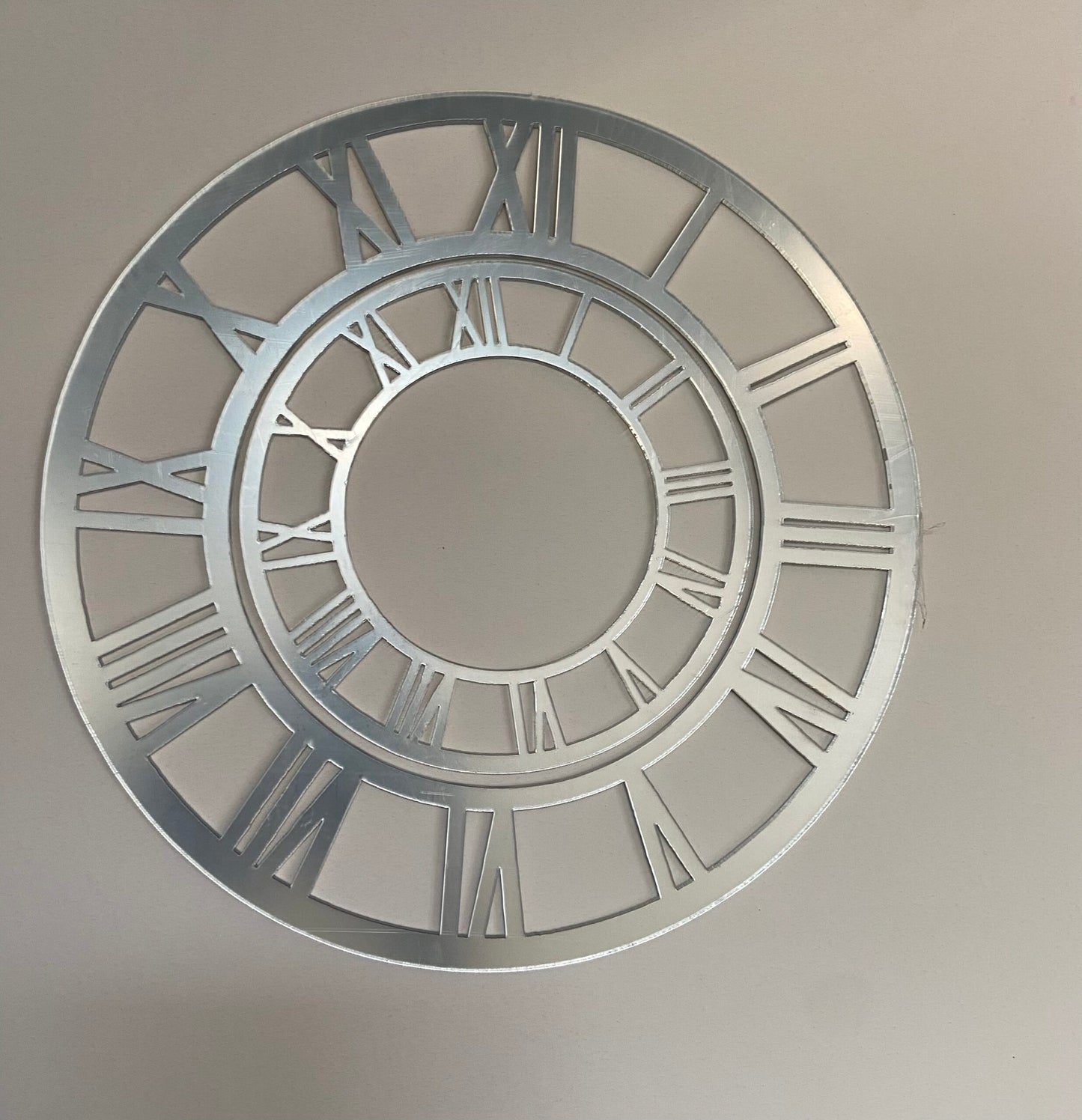 Clock Ring (Mirror Silver)