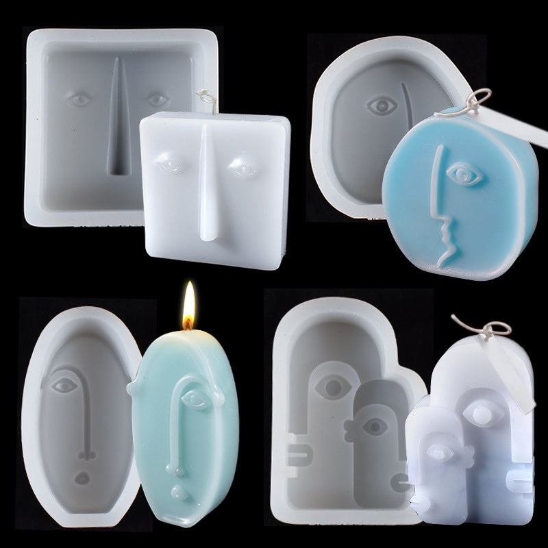 Abstract Face Mold