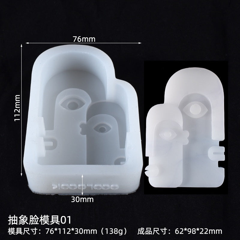 Abstract Face Mold