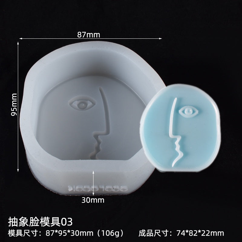Abstract Face Mold
