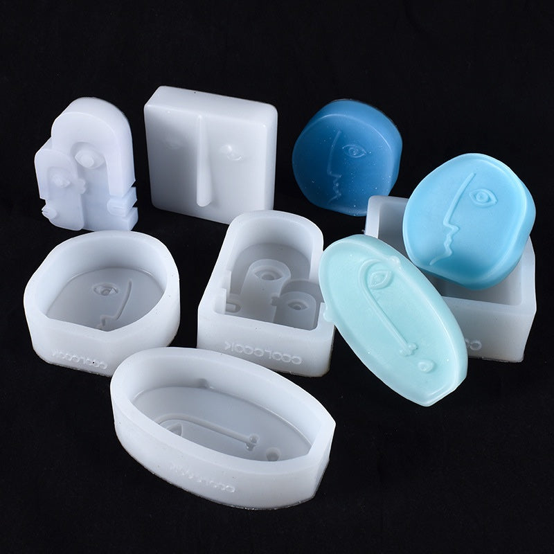 Abstract Face Mold