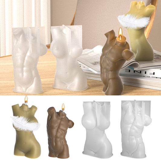 Male and Female Body Shape Mold