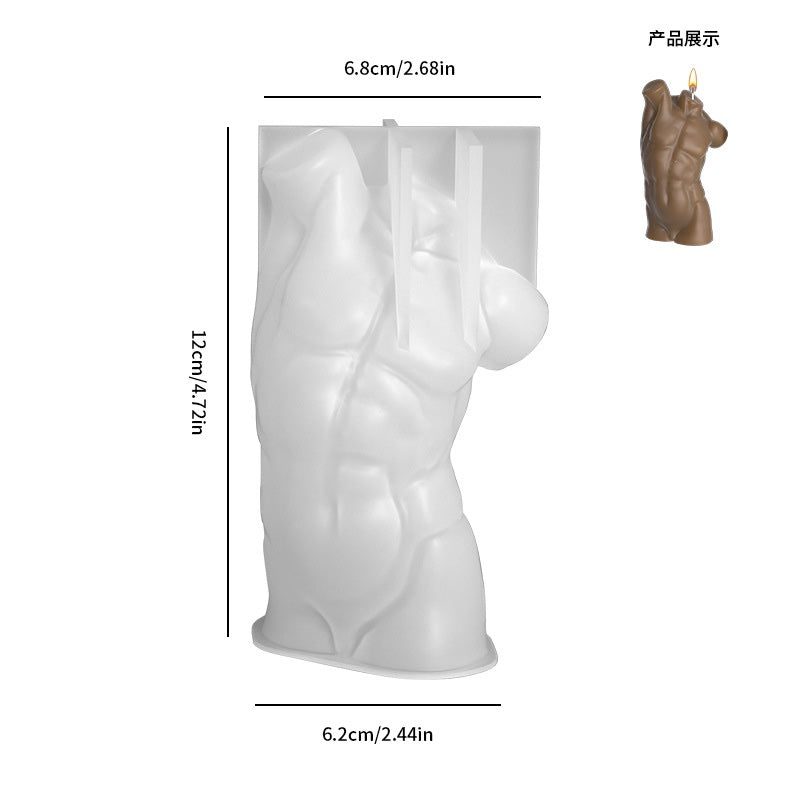 Male and Female Body Shape Mold
