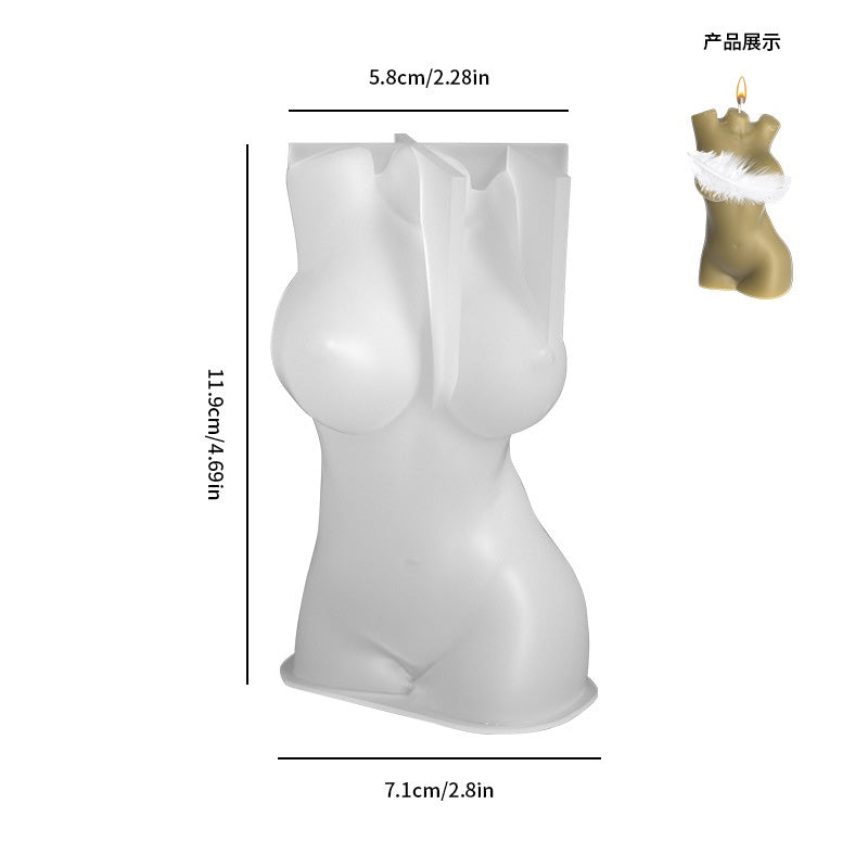 Male and Female Body Shape Mold