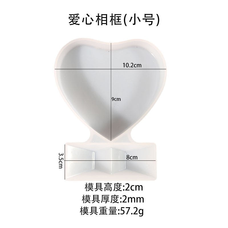 Heart Shape Frame Mold