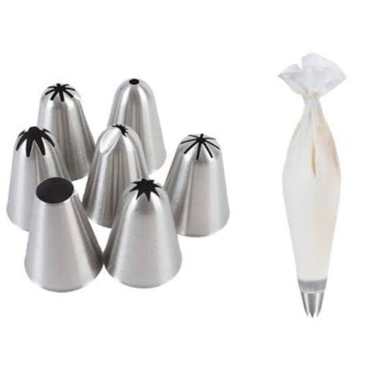 Piping Bag And Nozzle