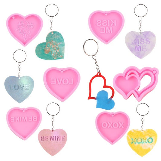 Heart Shape Keyholder Mold |