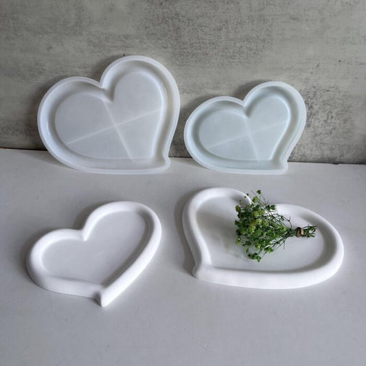Heart Shape Coaster Mold