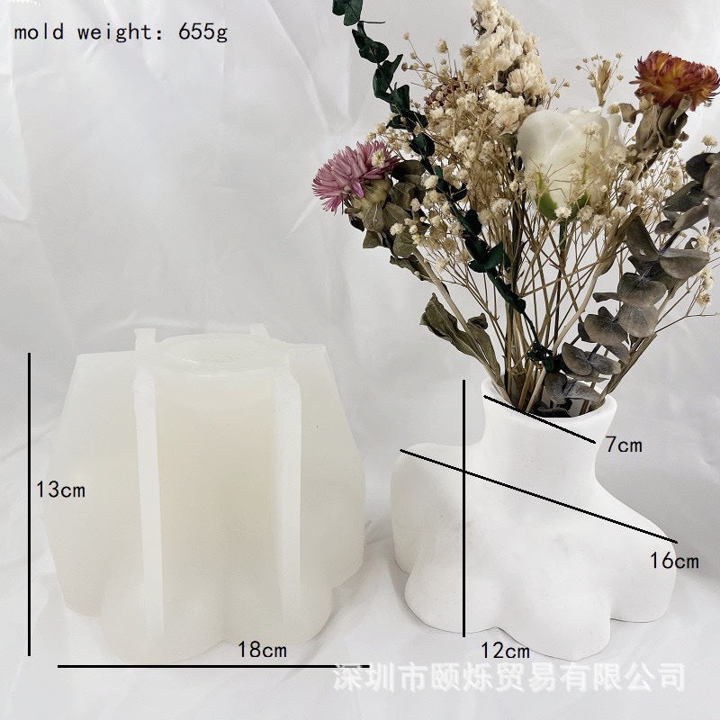 Female Body Vase Mold ||