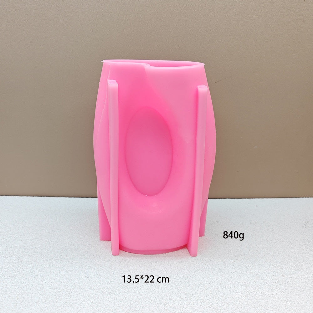 Nordic FlowerPot Vase Mold (2pcs set)