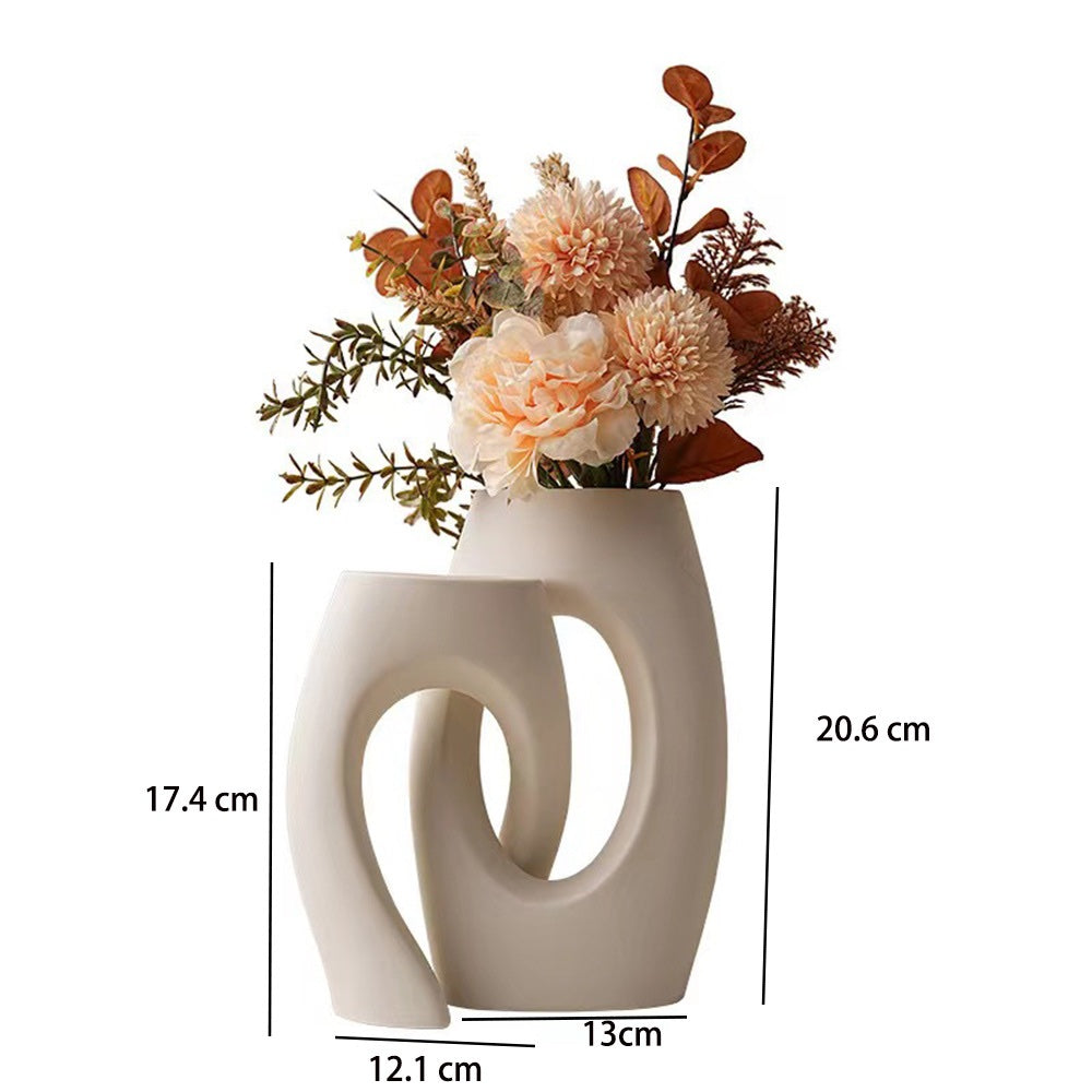 Nordic FlowerPot Vase Mold (2pcs set)