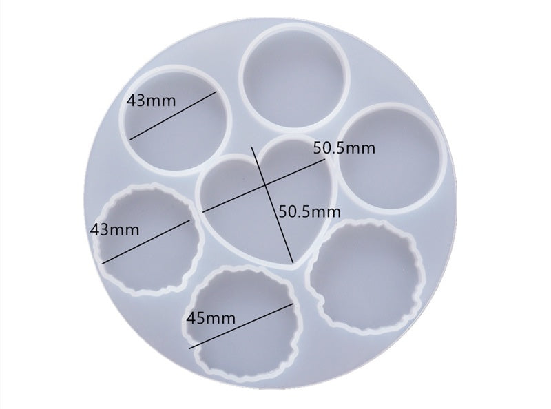 Keyholder / Popsocket Mold (7 cavity)