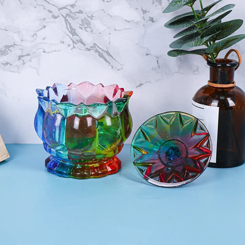 Embossed Storage Jar Mold