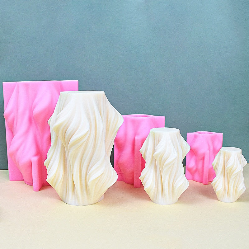 Wavy Candle Mold