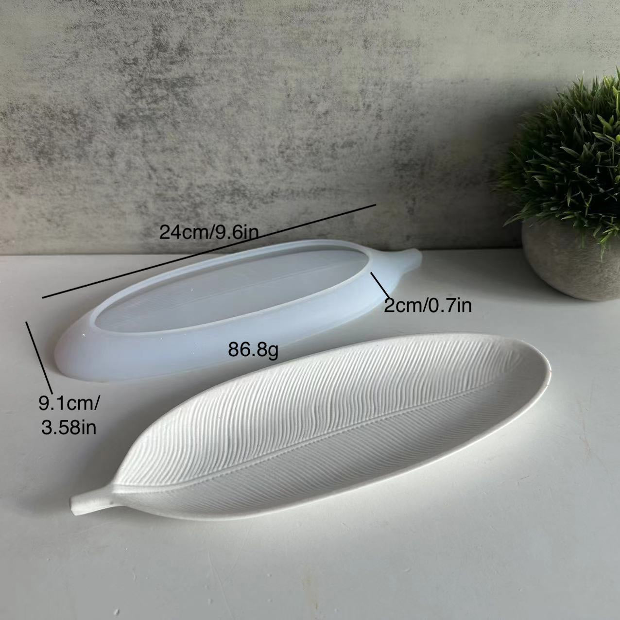 Leaf Shape Trinket Tray