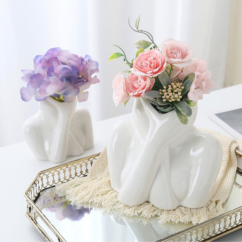 Human Figurine Vase Mold